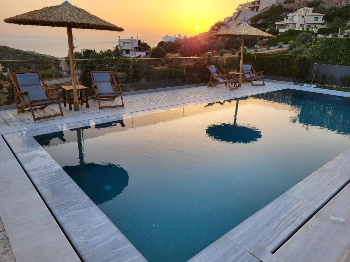 Stergiou Luxury Apartments With Shared Pool Anavyssos Exterior photo