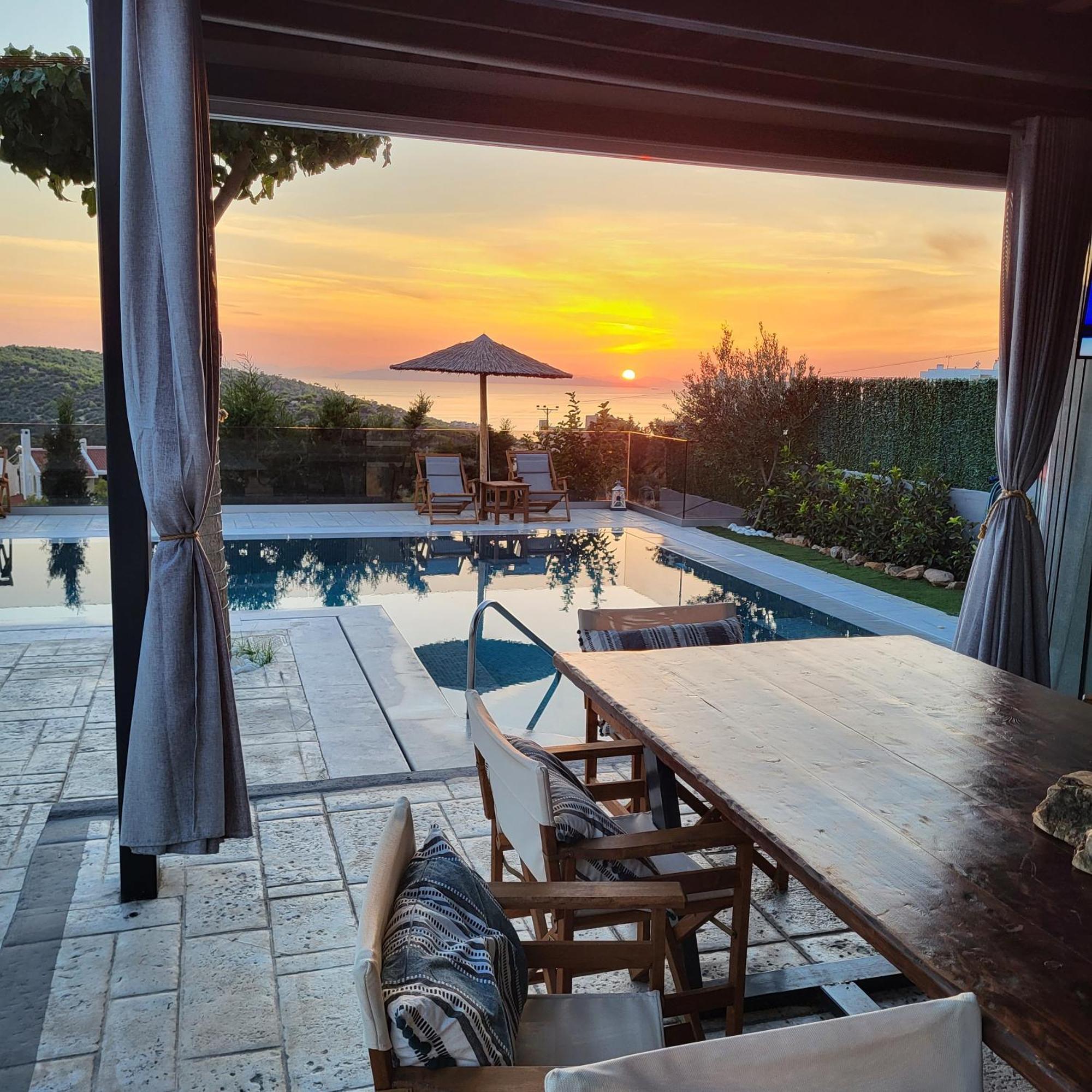 Stergiou Luxury Apartments With Shared Pool Anavyssos Exterior photo